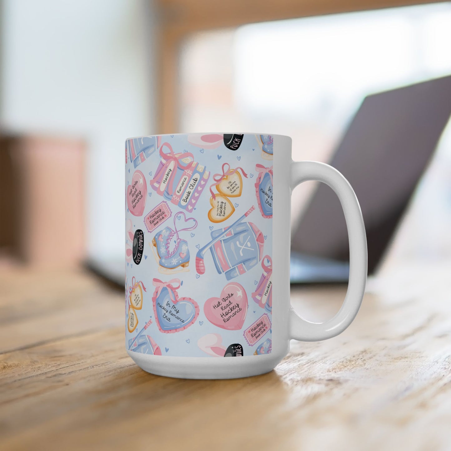 Hockey Romance Book Mug | Ceramic Mug 11oz 15oz