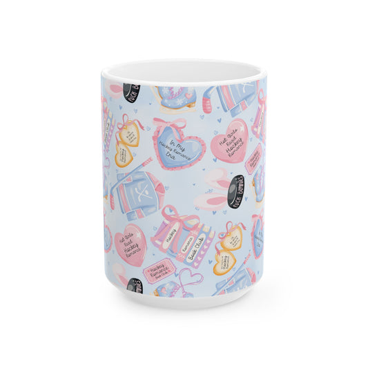 Hockey Romance Book Mug | Ceramic Mug 11oz 15oz