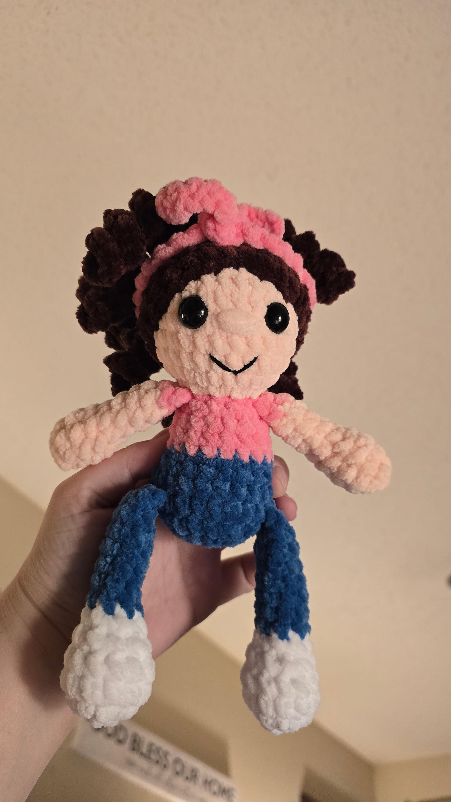 Ms Rachel Crochet Plushie