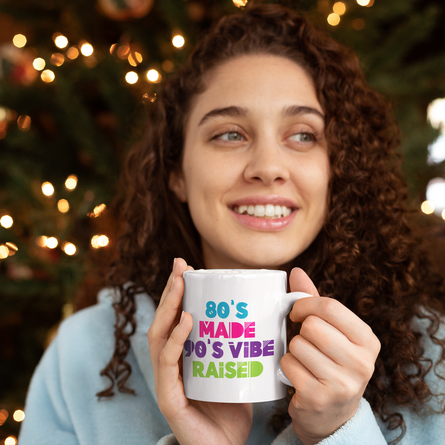 80's Made 90's Vibe Raised Mug