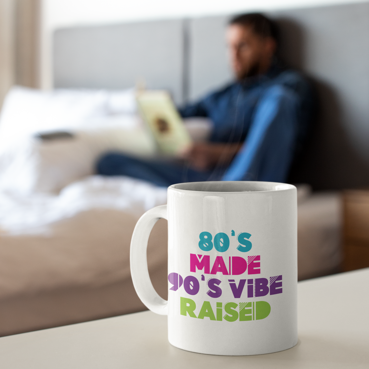 80's Made 90's Vibe Raised Mug
