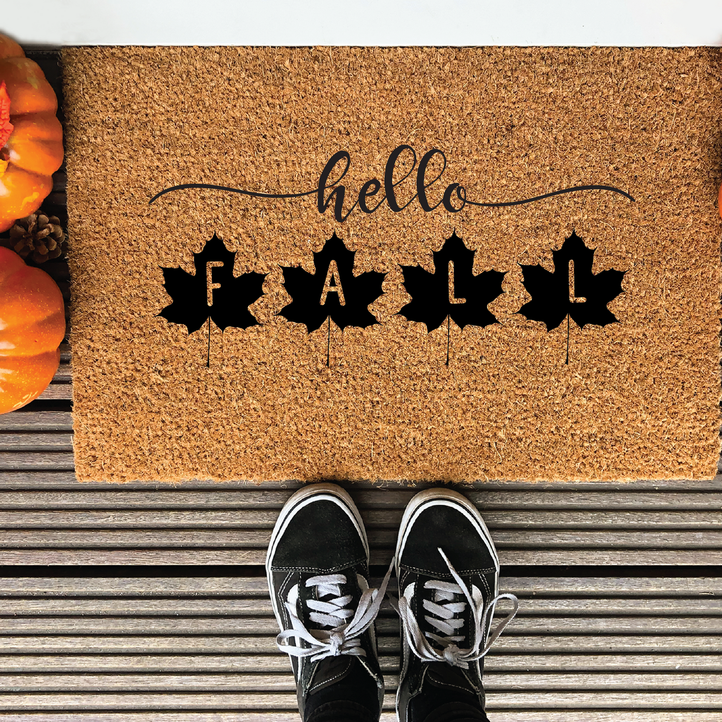 Hello Fall SVG
