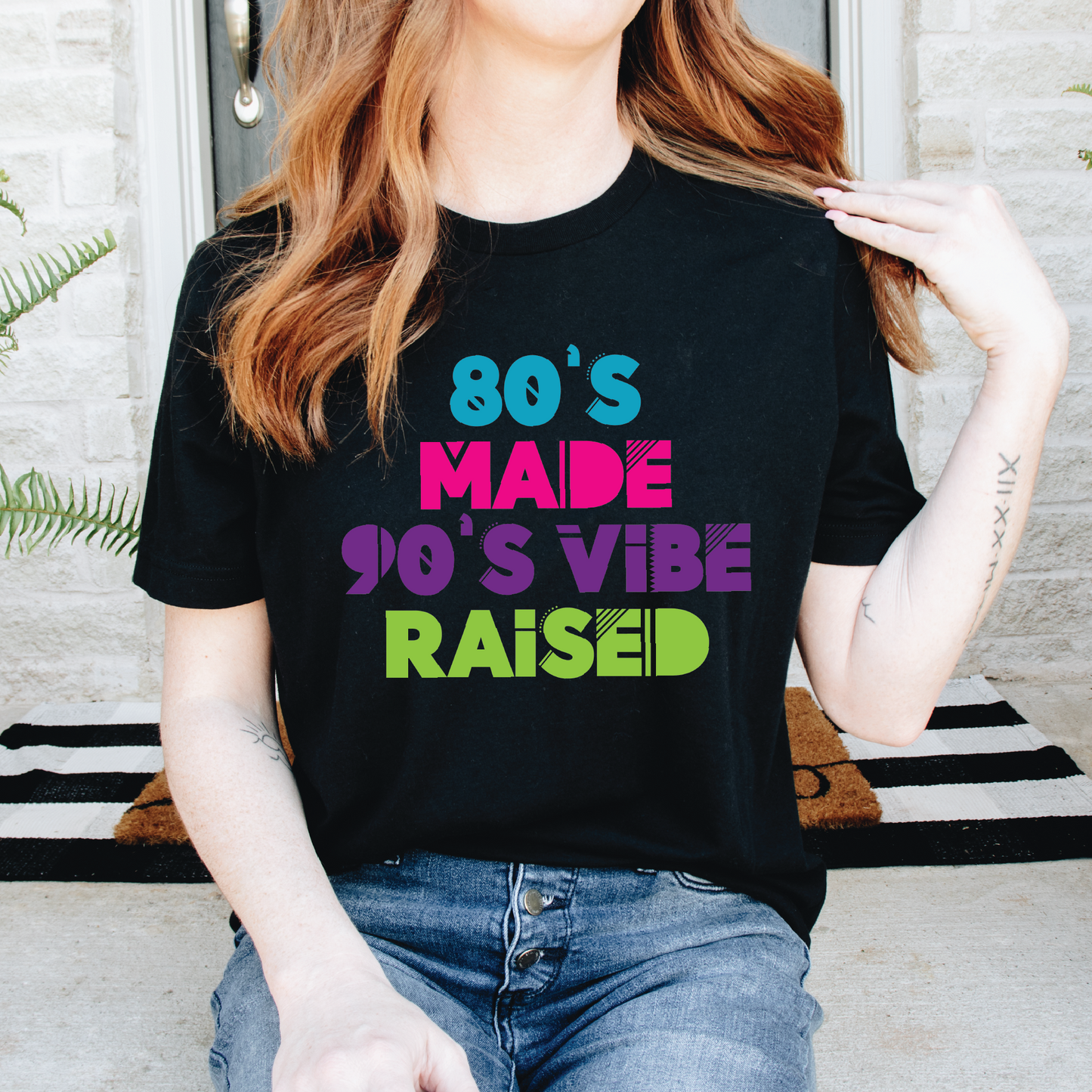 80's Made 90's Vibe Raised SVG