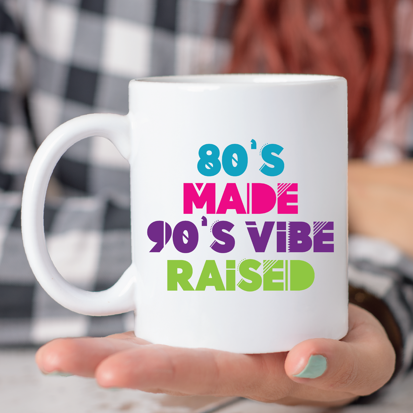 80's Made 90's Vibe Raised SVG