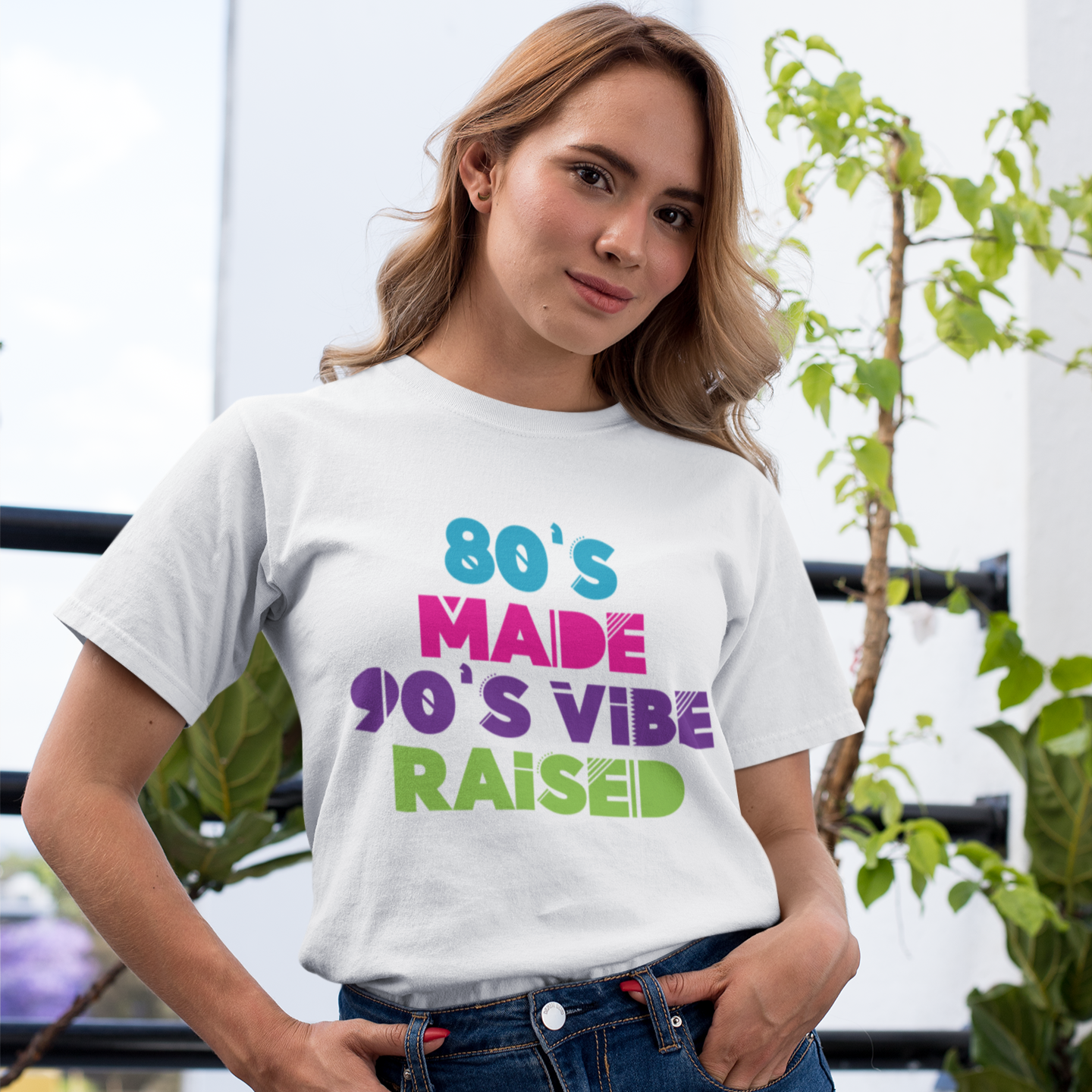 80's Made 90's Vibe Raised Shirt