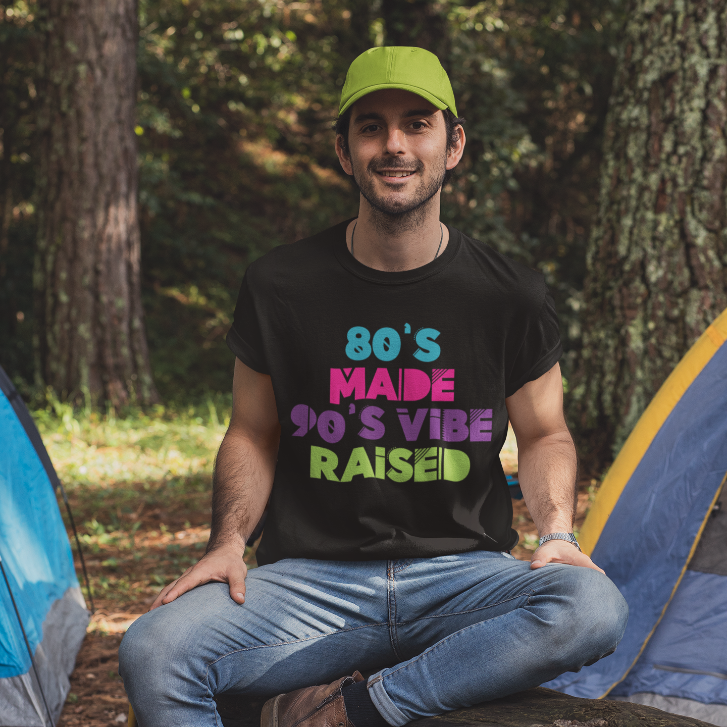 80's Made 90's Vibe Raised Shirt
