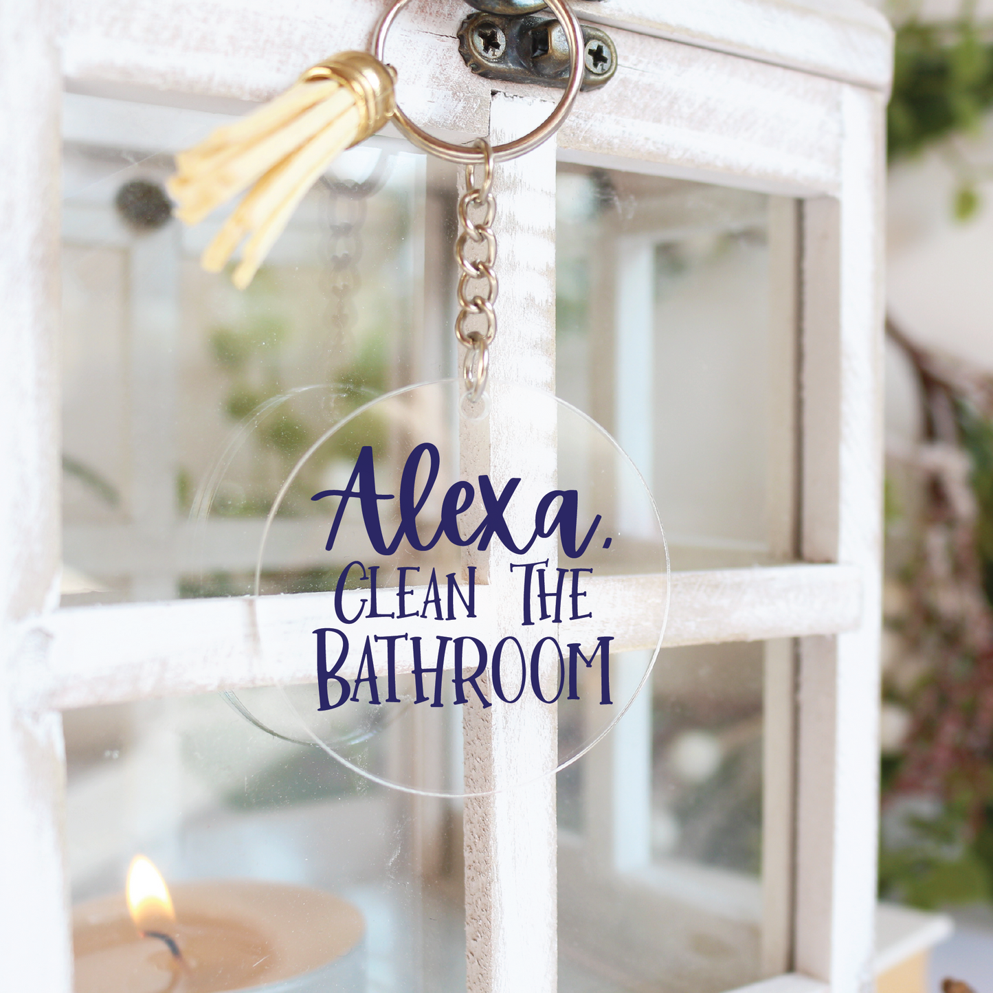 Alexa Clean The Bathroom SVG