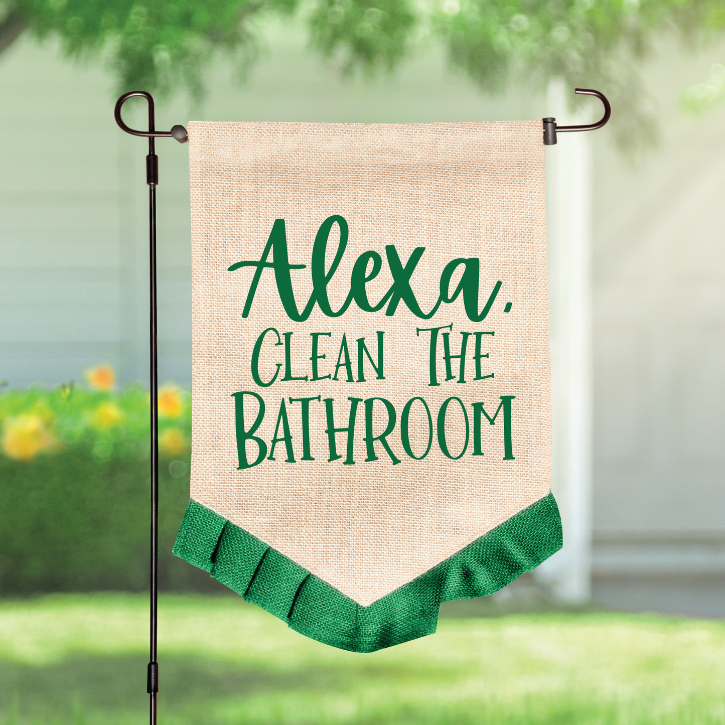 Alexa Clean The Bathroom SVG