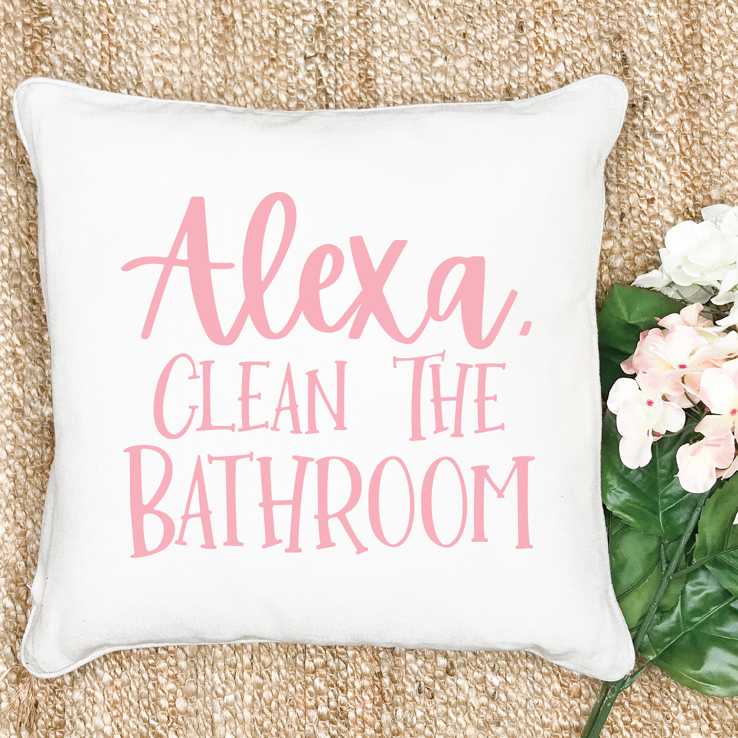 Alexa Clean The Bathroom SVG