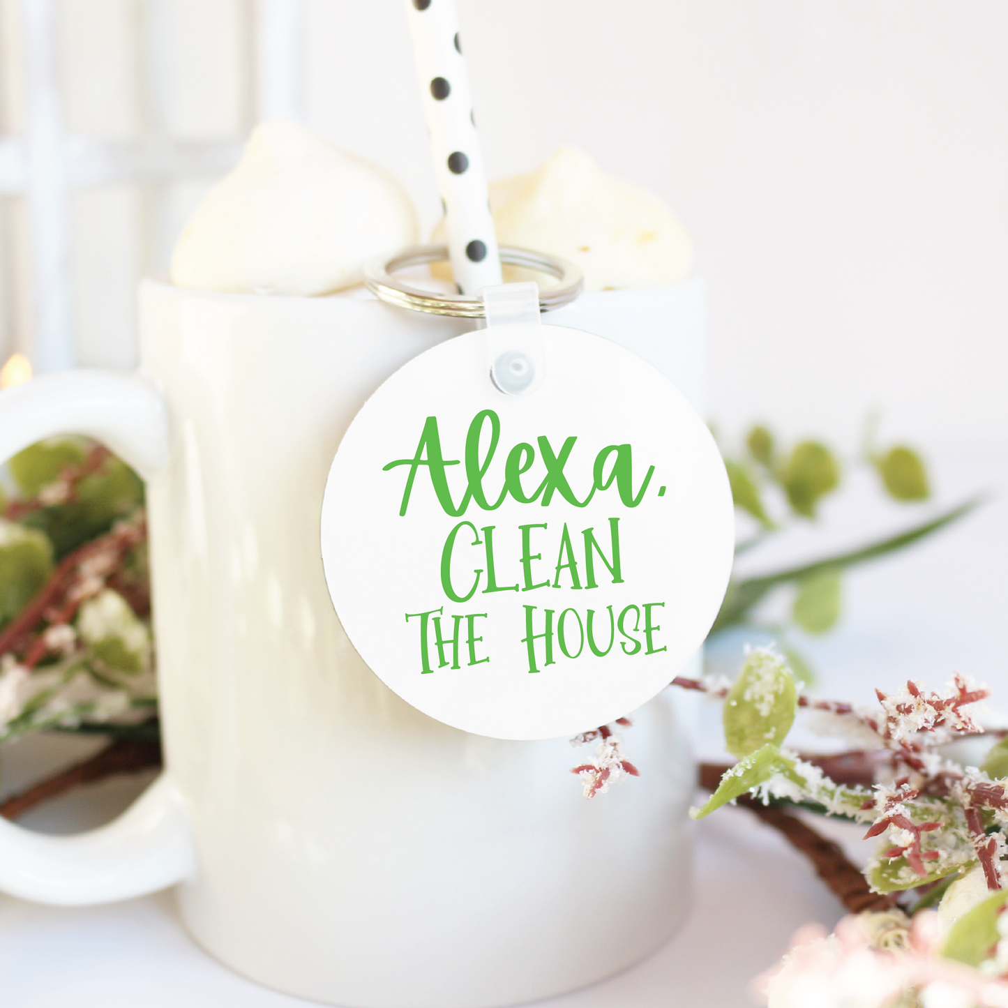 Alexa Clean The House SVG