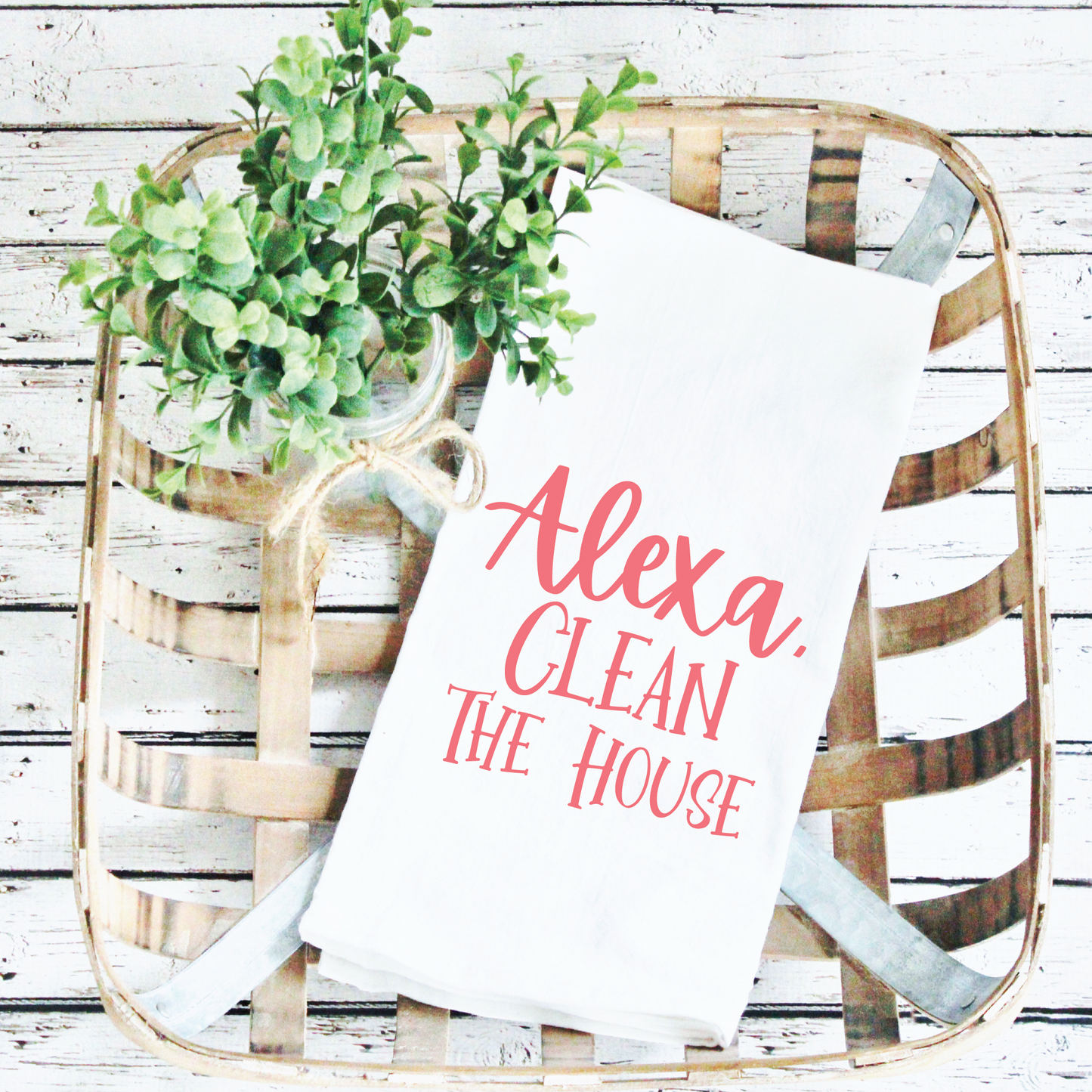 Alexa Clean The House SVG