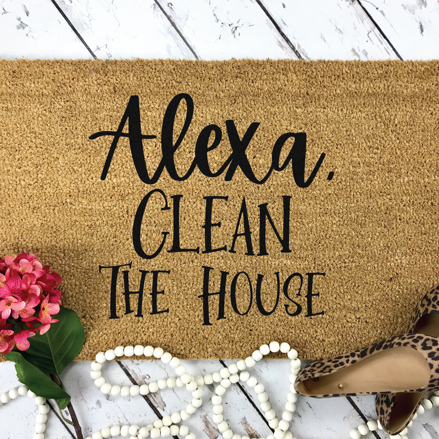 Alexa Clean The House SVG