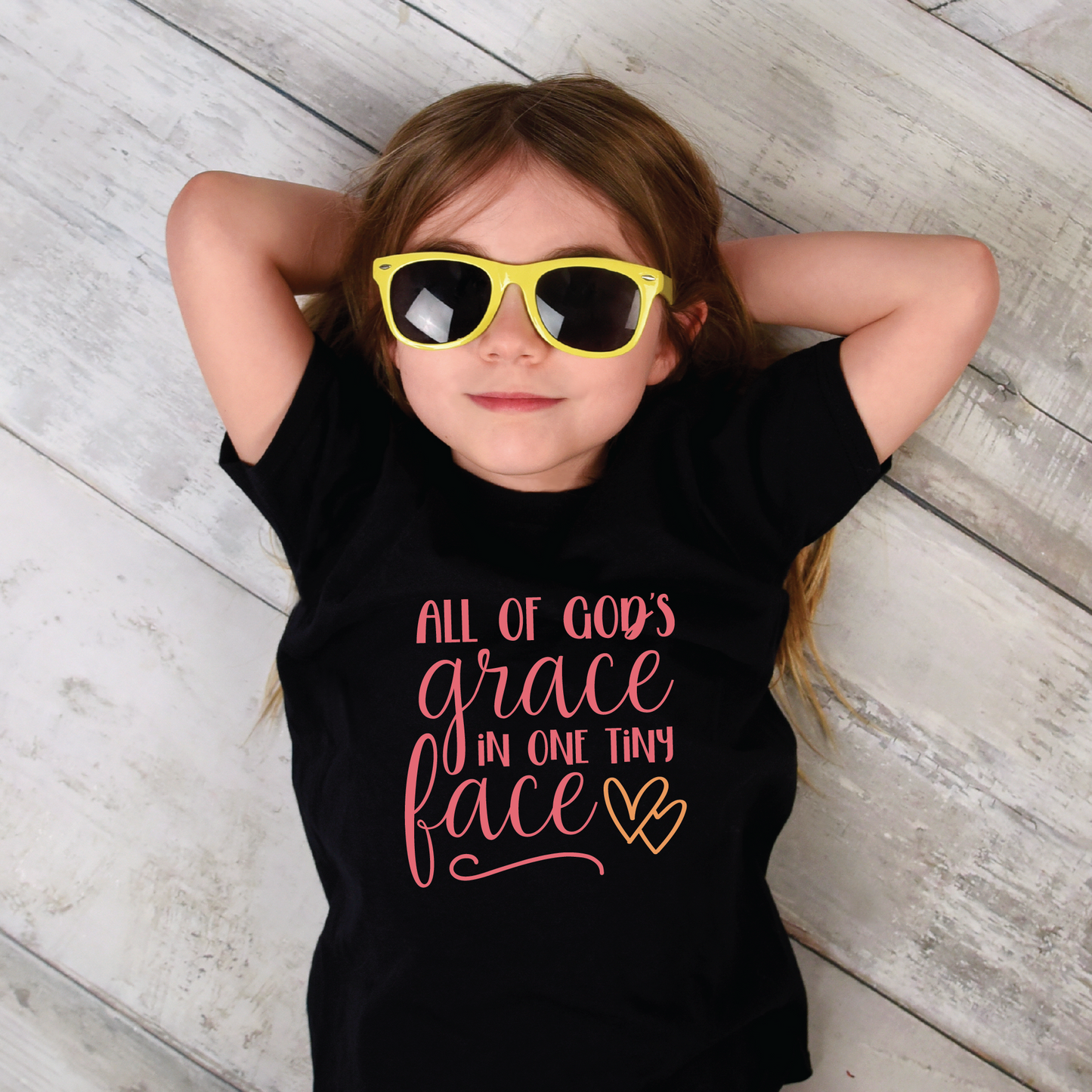 All of God's Grace In One Tiny Face SVG
