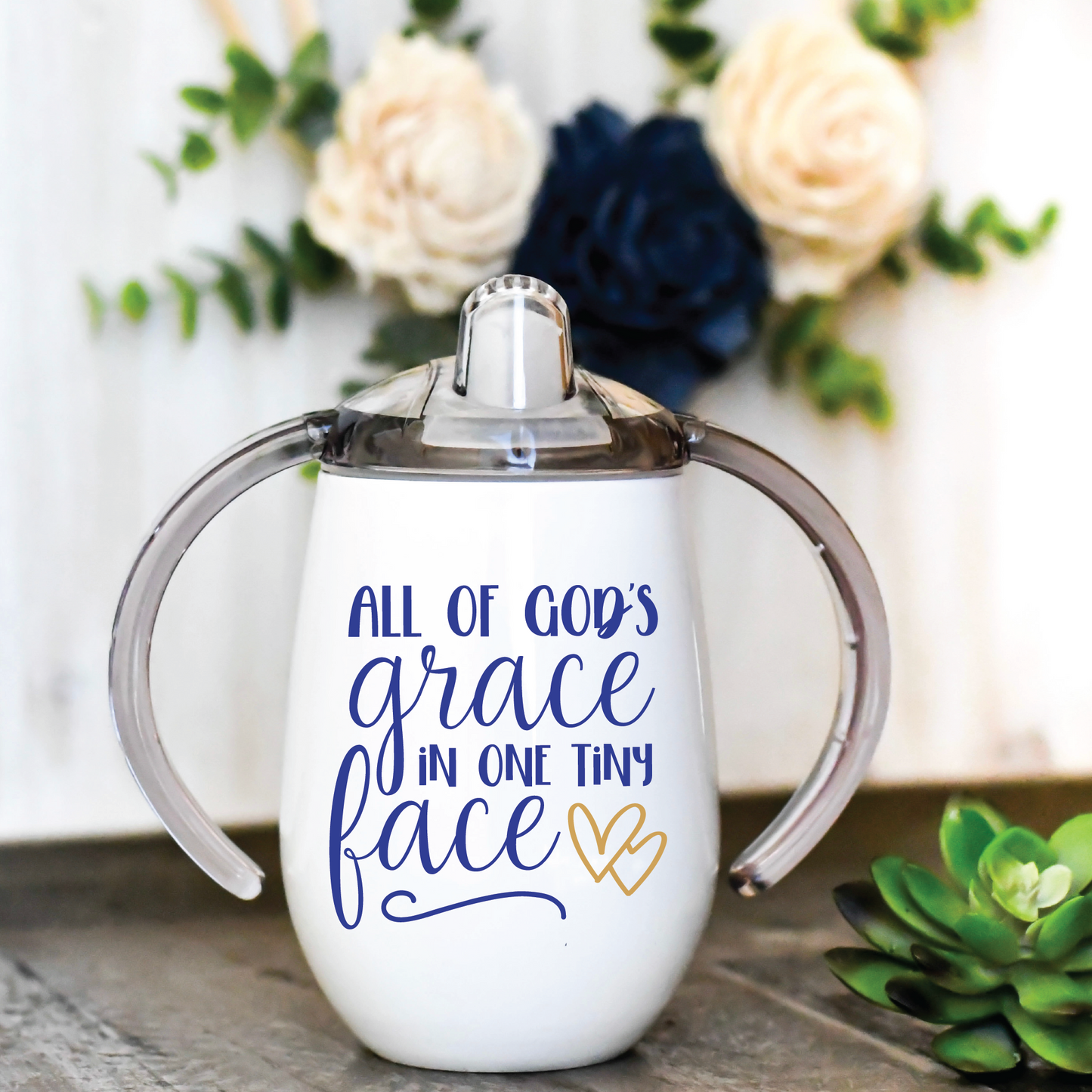 All of God's Grace In One Tiny Face SVG