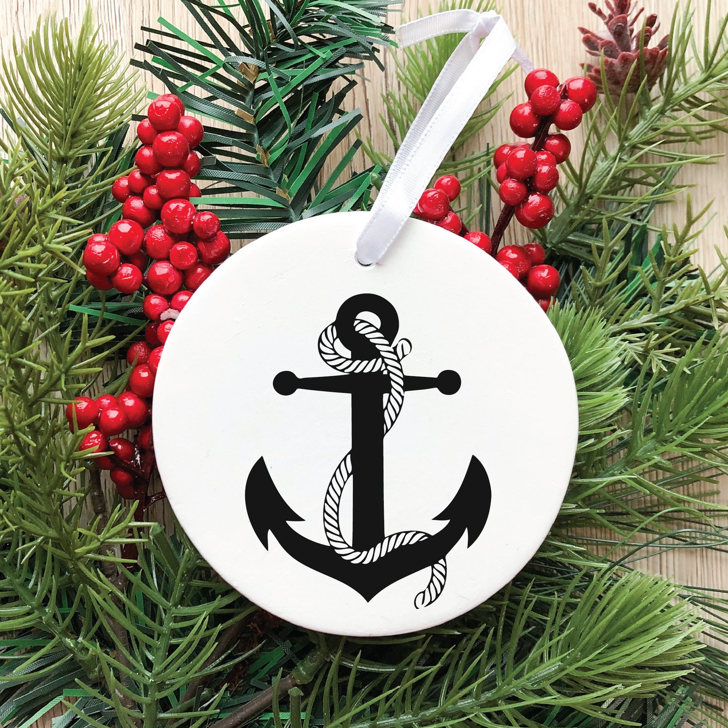 Anchor With Rope SVG