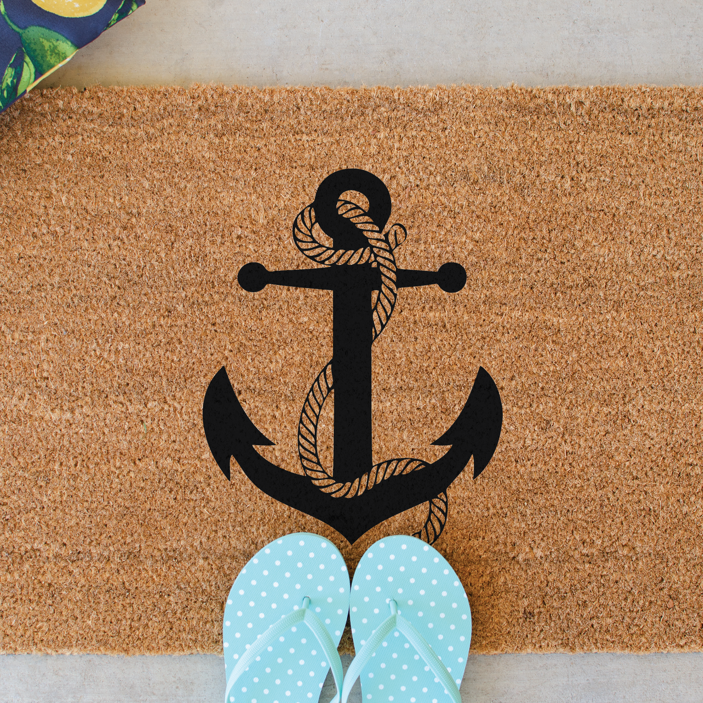 Anchor With Rope SVG