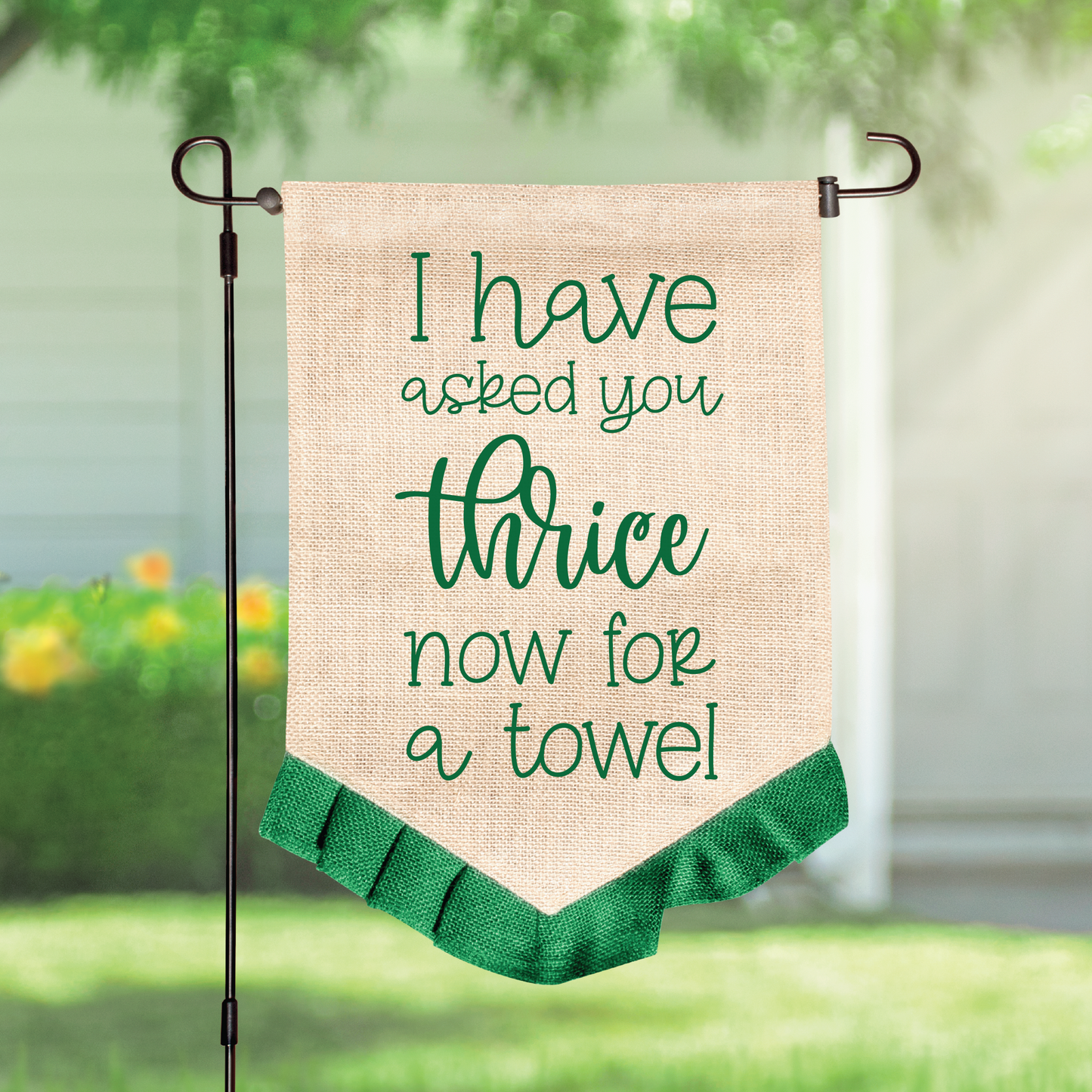 I Have Asked You Thrice Now For A Towel SVG