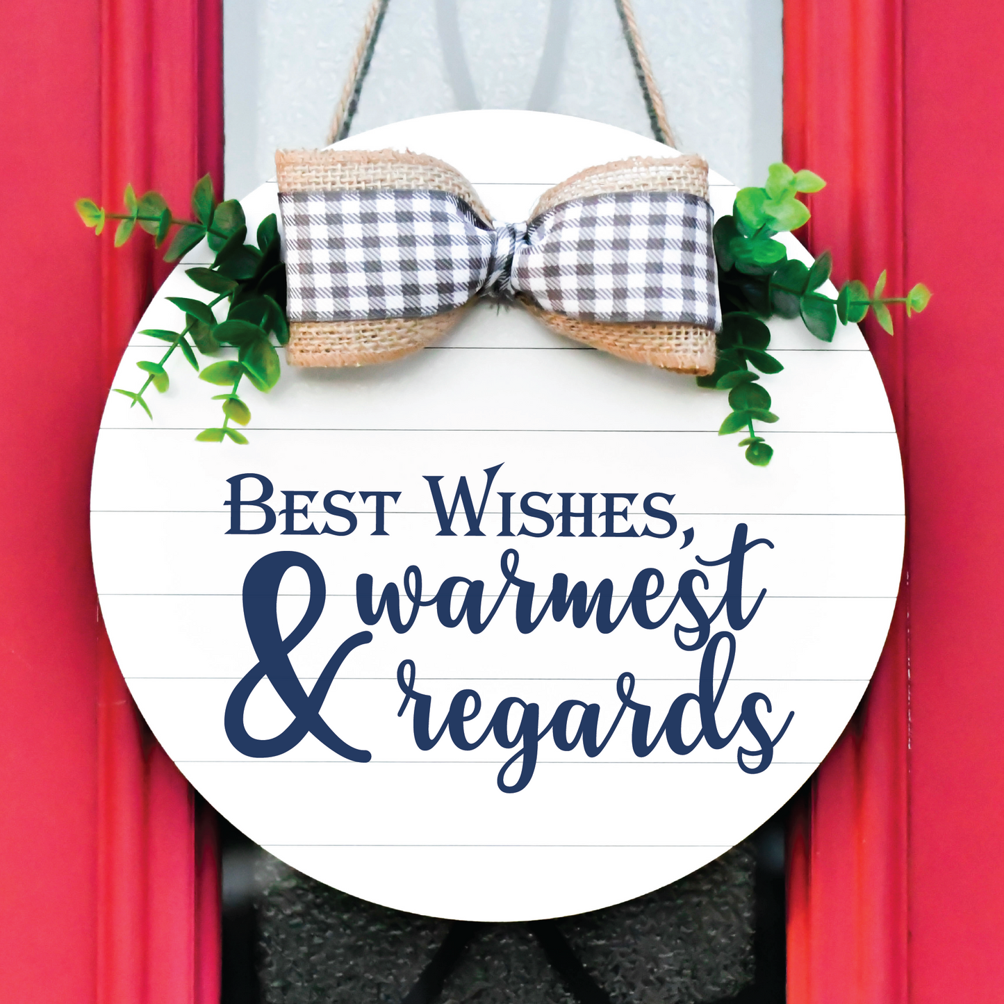 Best Wishes & Warmest Regards SVG