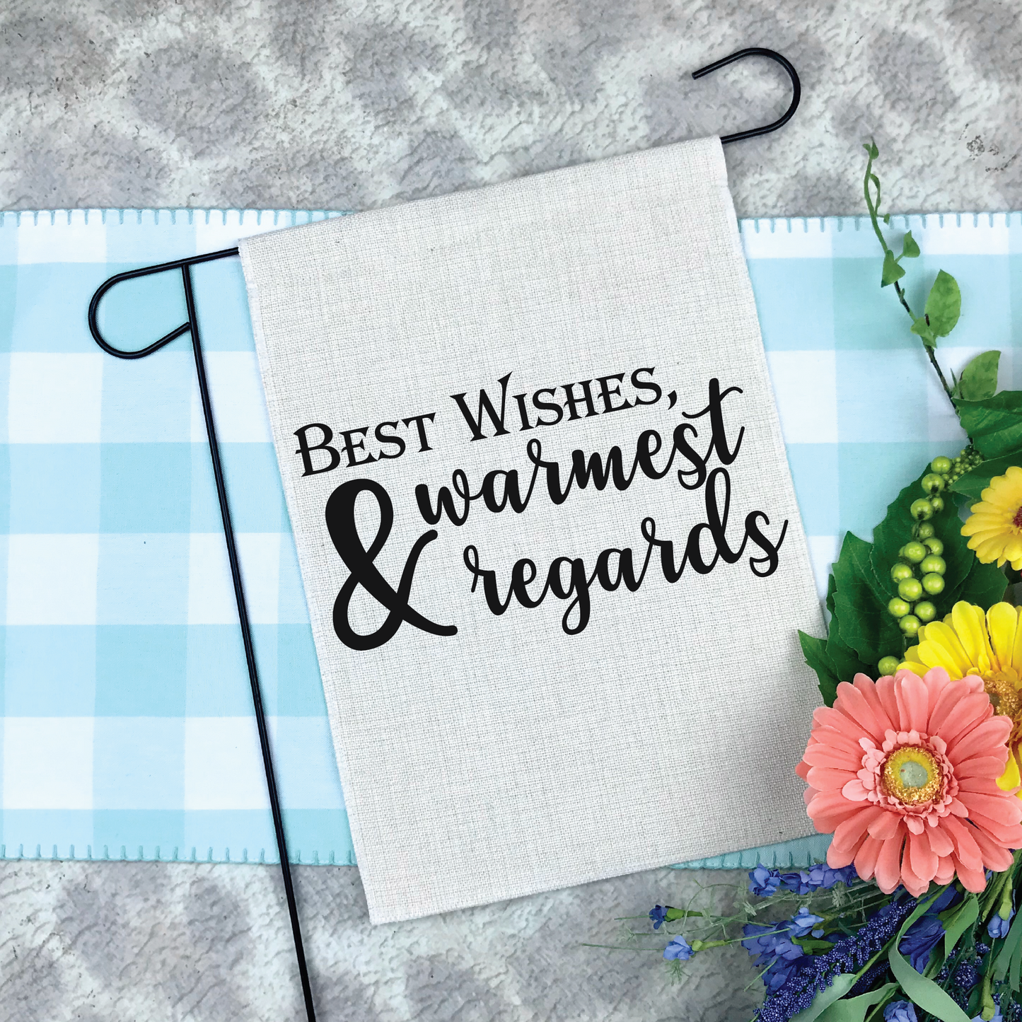 Best Wishes & Warmest Regards SVG