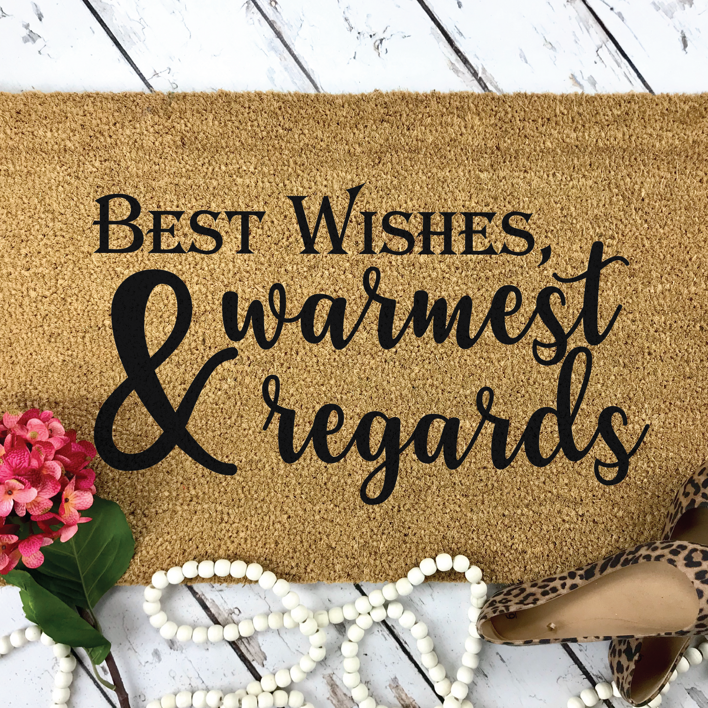 Best Wishes & Warmest Regards SVG