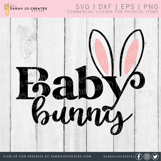 Baby Bunny SVG