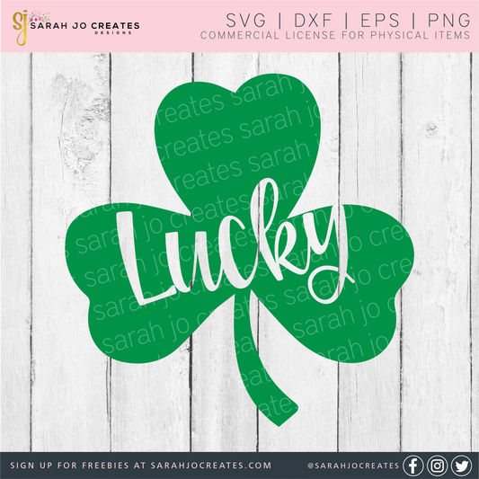 Lucky Clover SVG