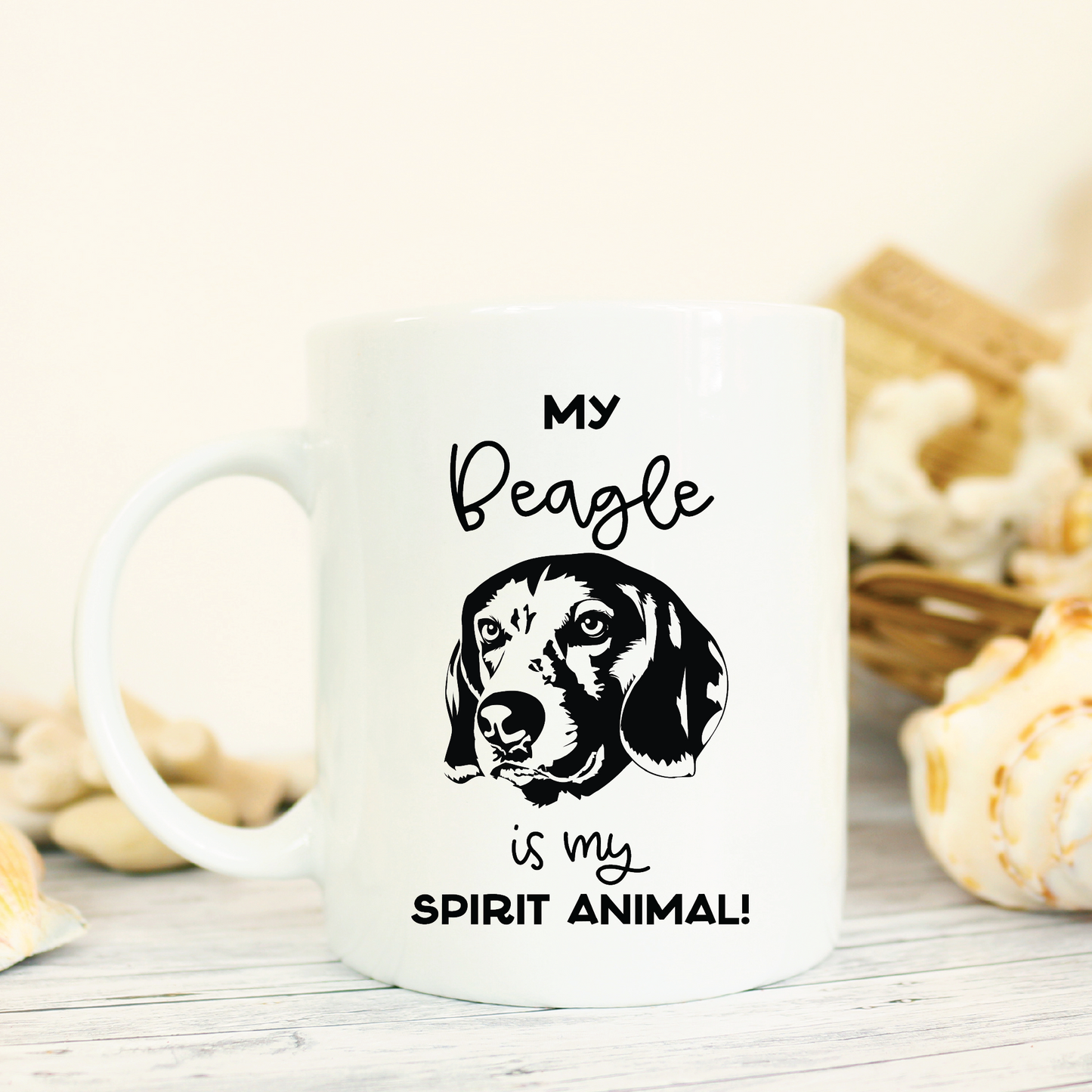 My Beagle Is My Spirit Animal Mug