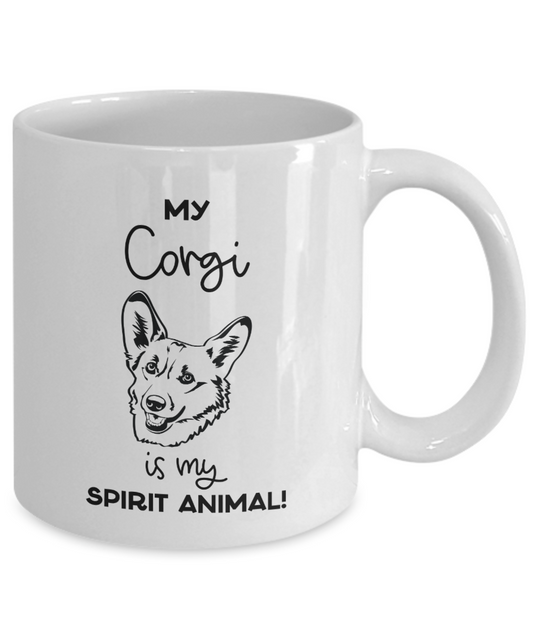 My Corgi Is My Spirit Animal Mug