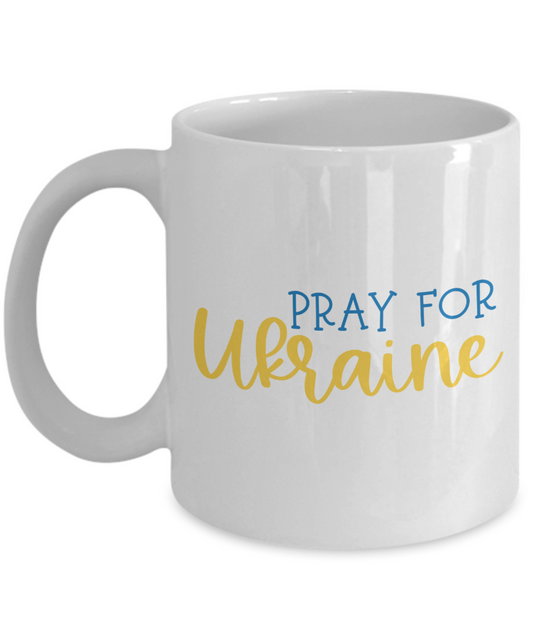 Pray For Ukraine Mug