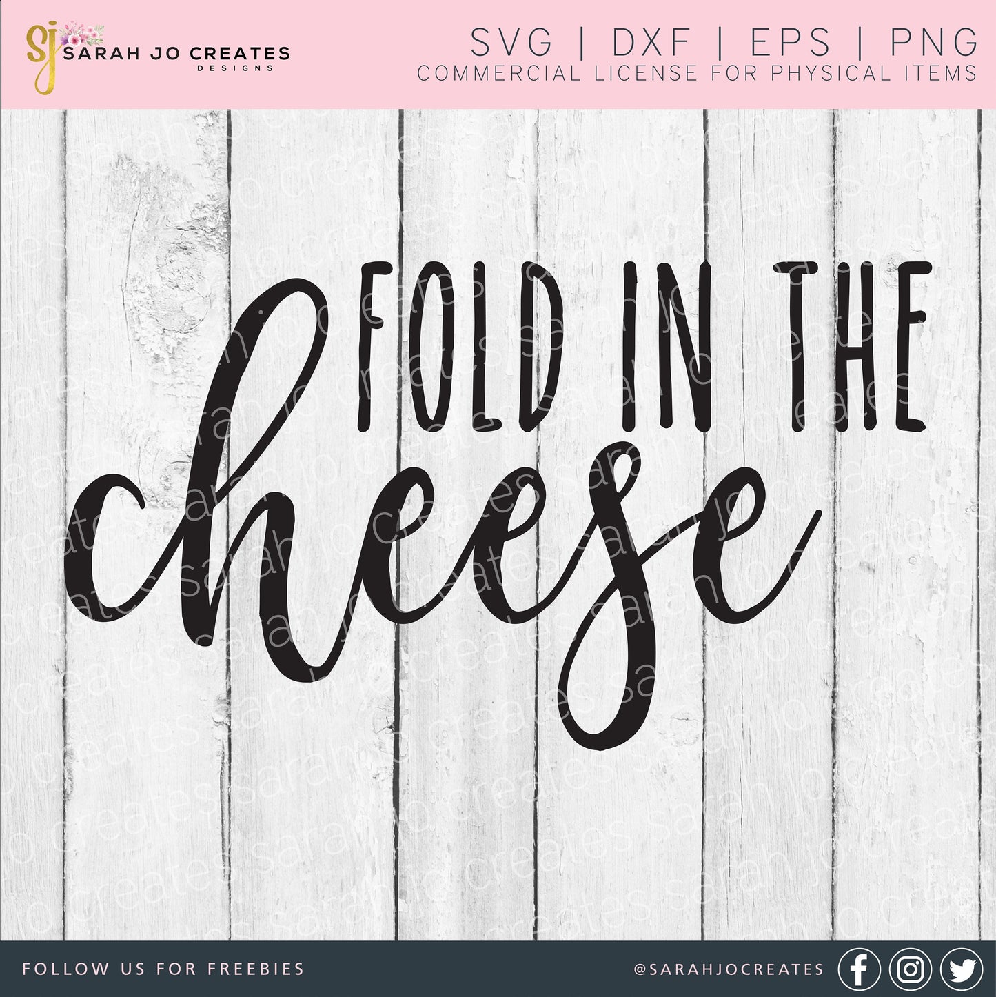 Fold In The Cheese SVG