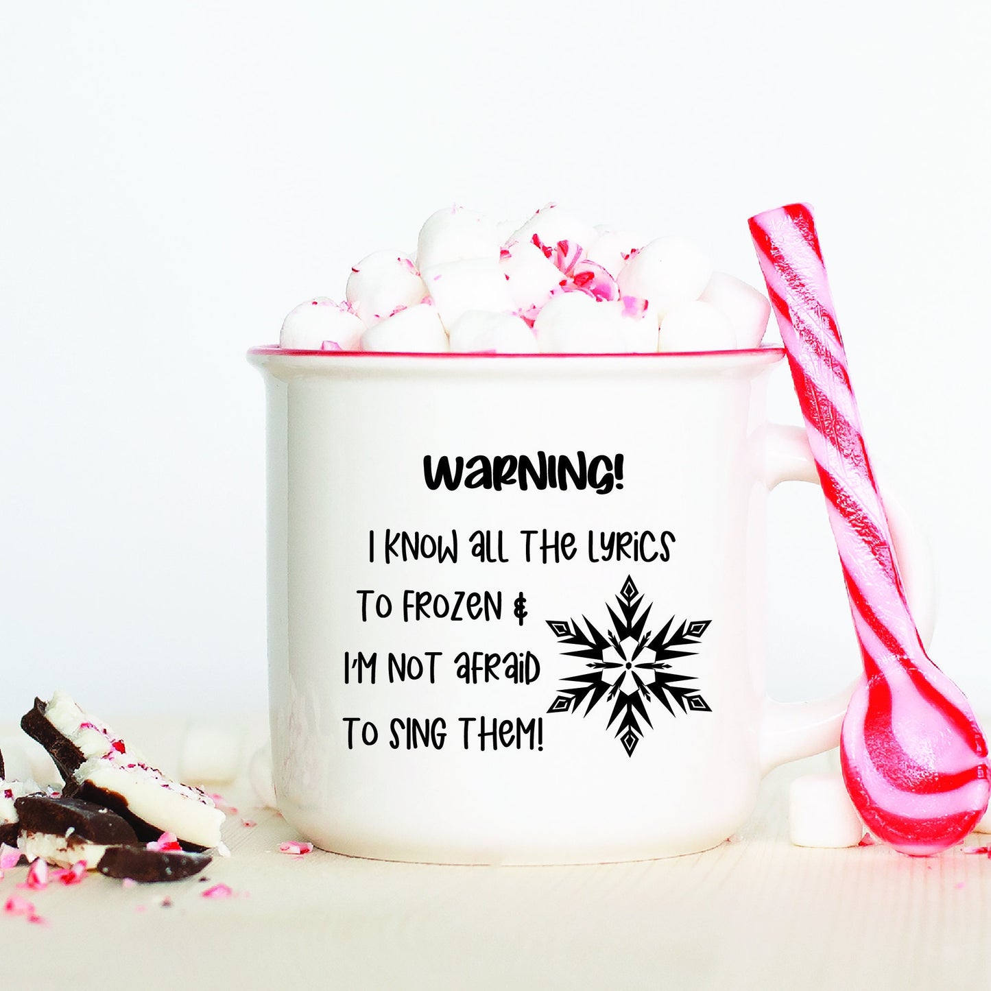 Frozen Lyrics SVG