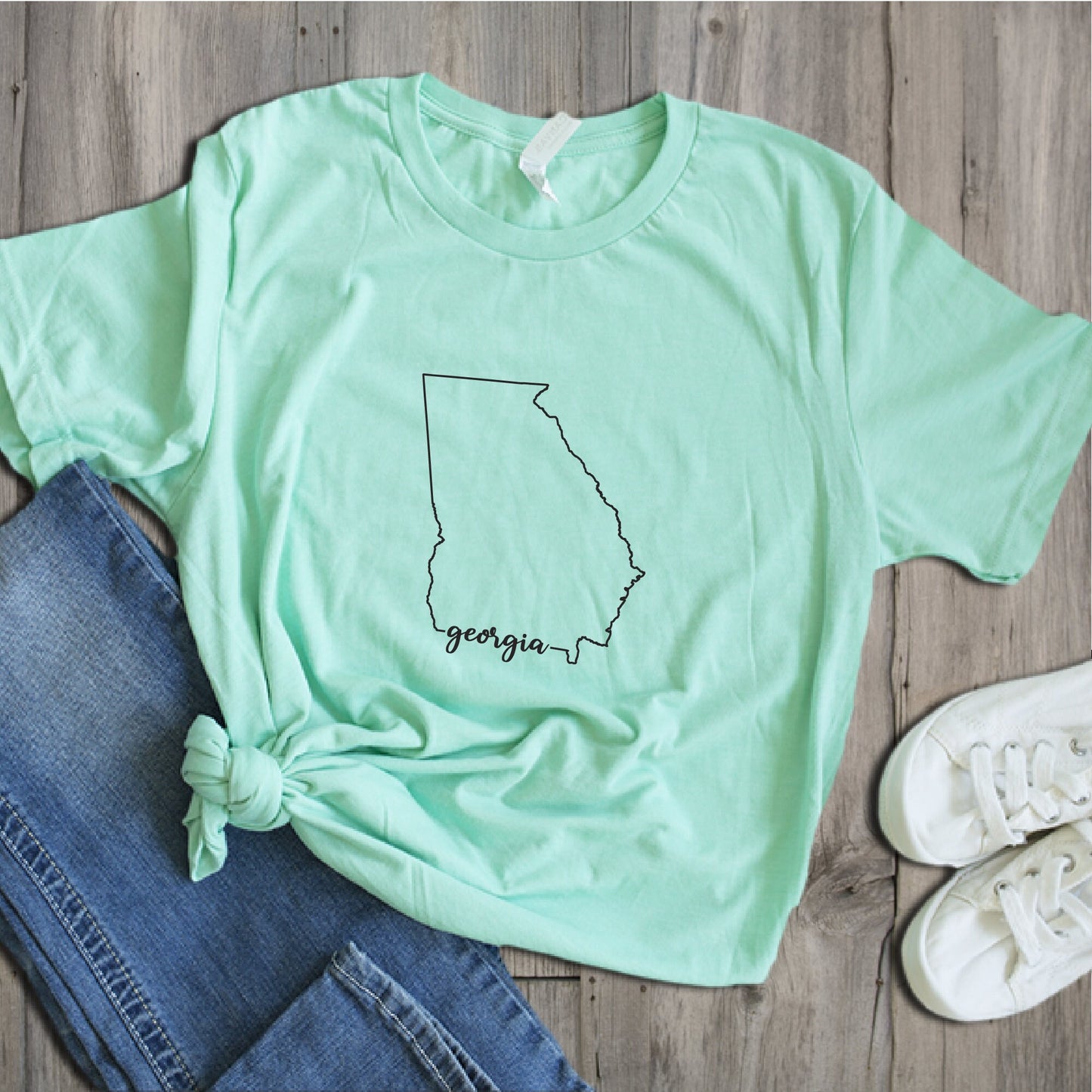 Georgia State Outline SVG