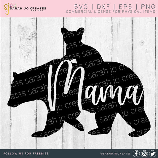 Mama Bear SVG