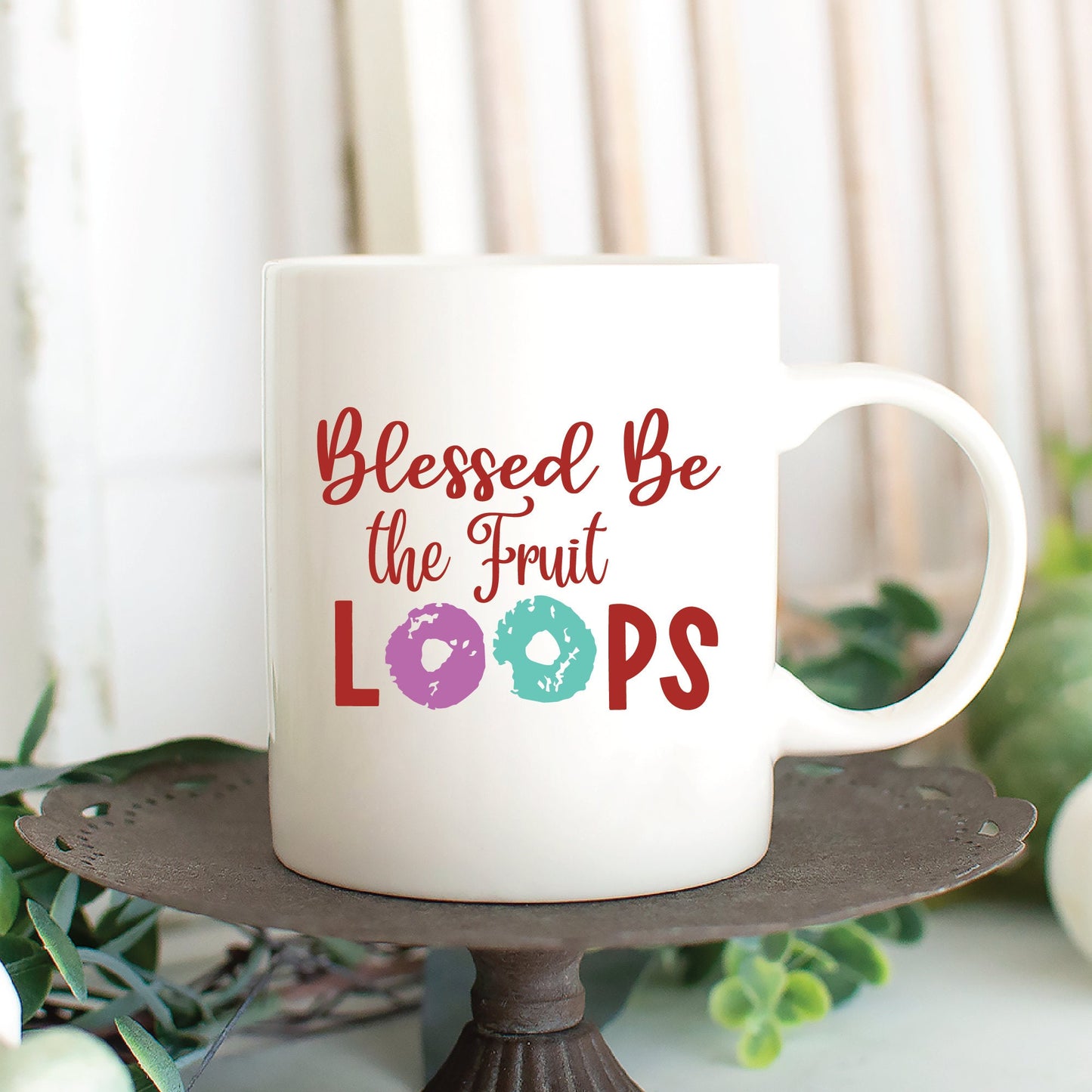 Blessed Be The Fruit Loops SVG