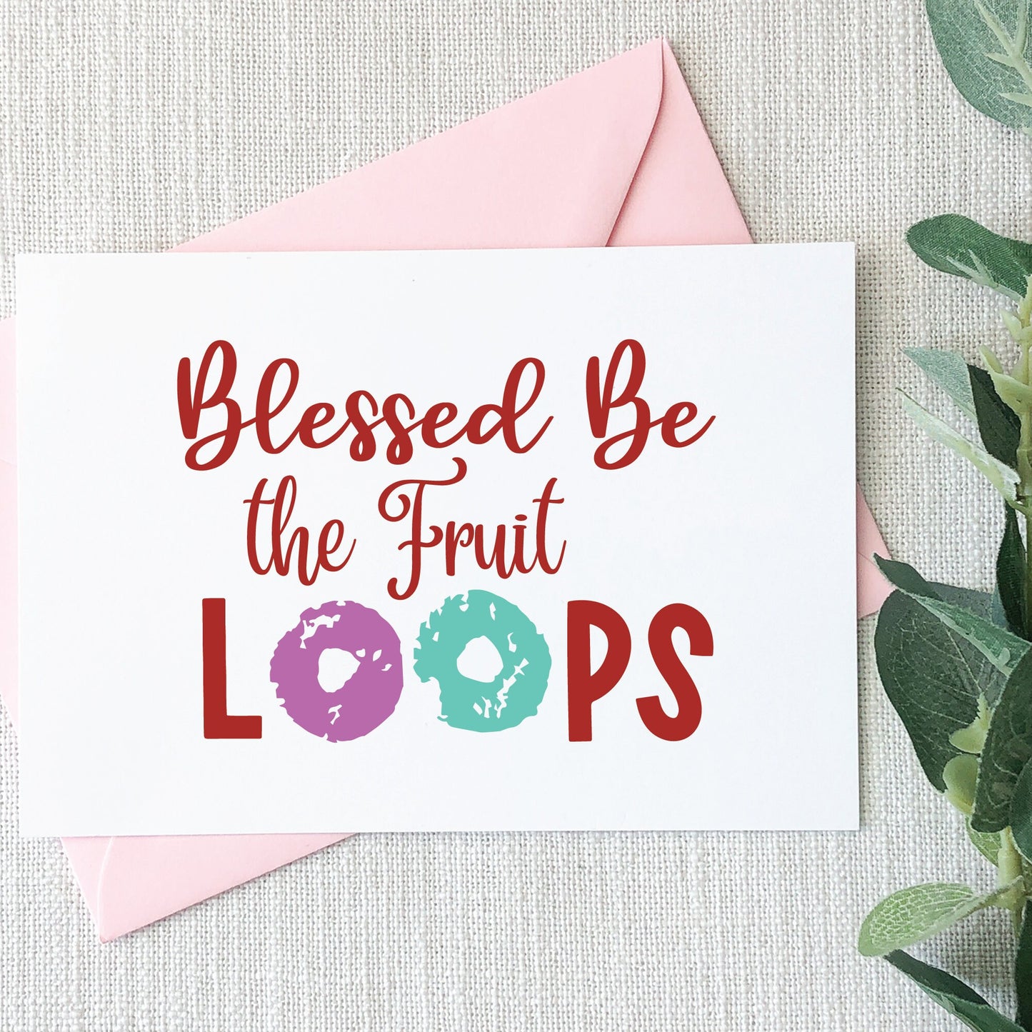 Blessed Be The Fruit Loops SVG
