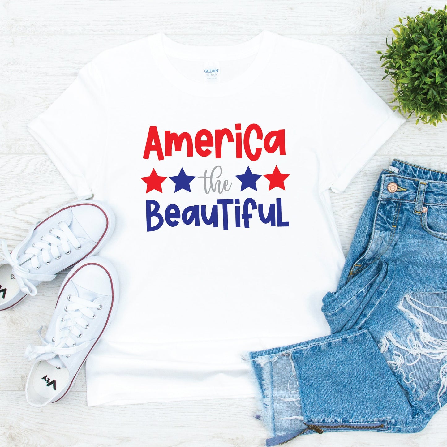 America The Beautiful SVG