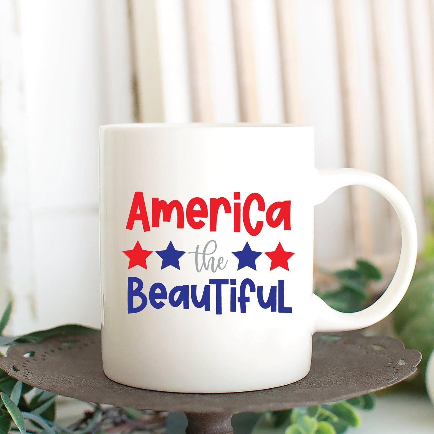 America The Beautiful SVG