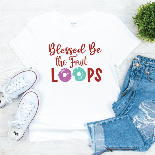 Blessed Be The Fruit Loops SVG