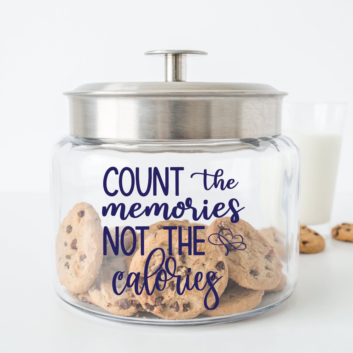 Count The Memories Not The Calories SVG