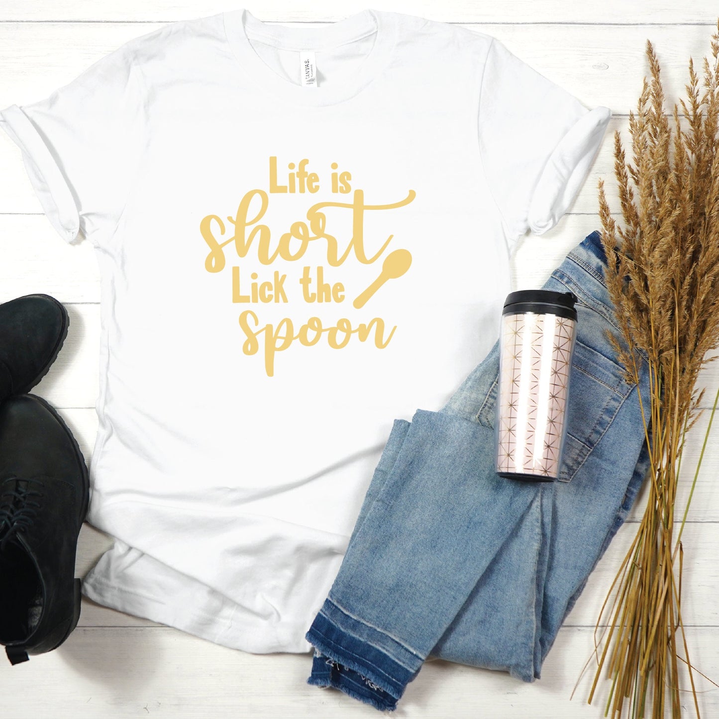 Life Is Short Lick The Spoon SVG