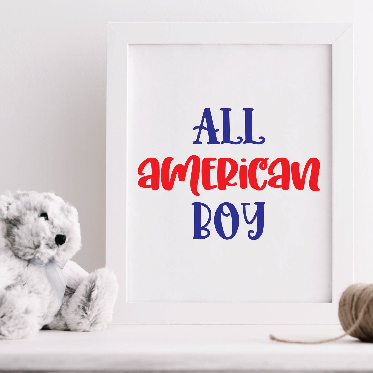 All American Boy SVG