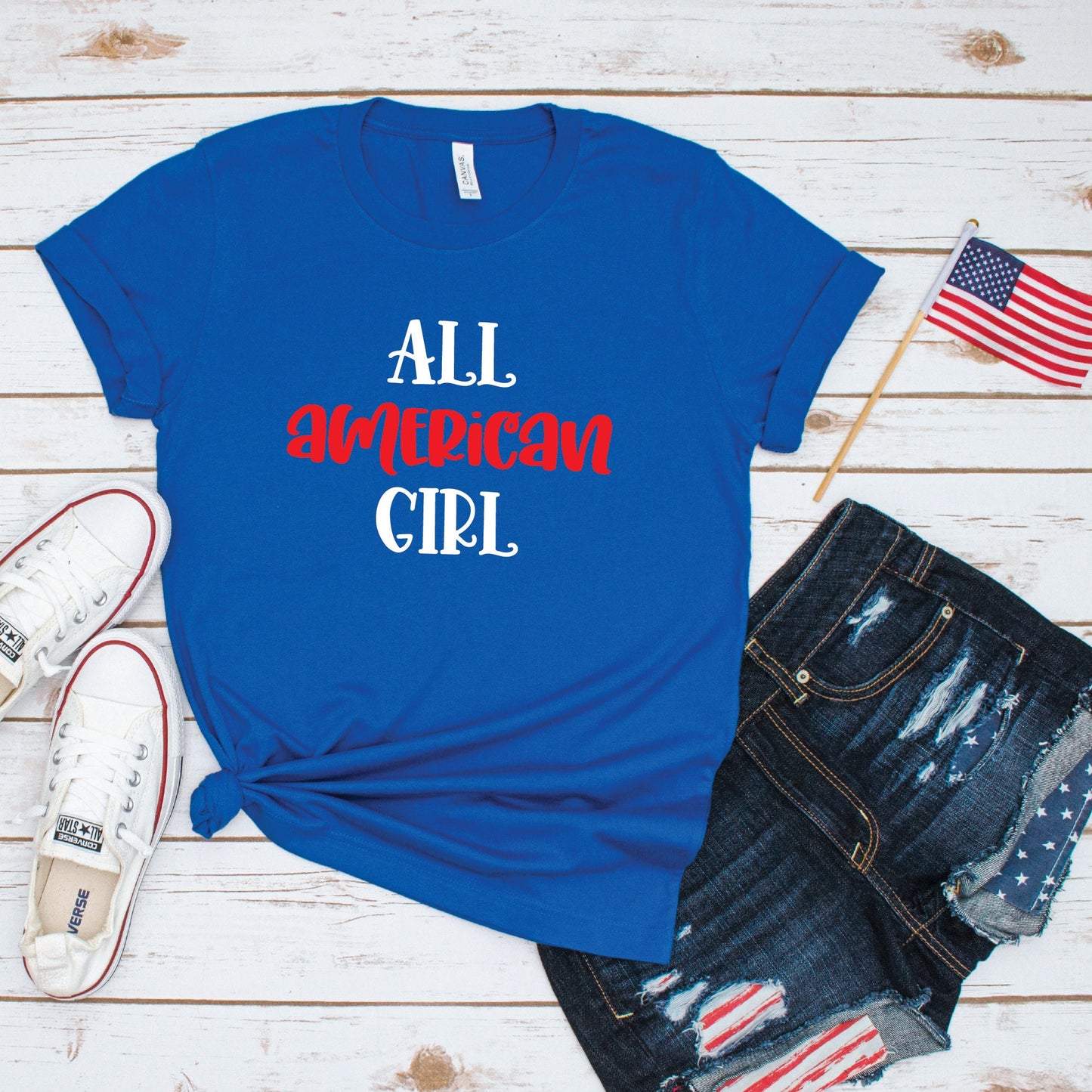 All American Girl SVG