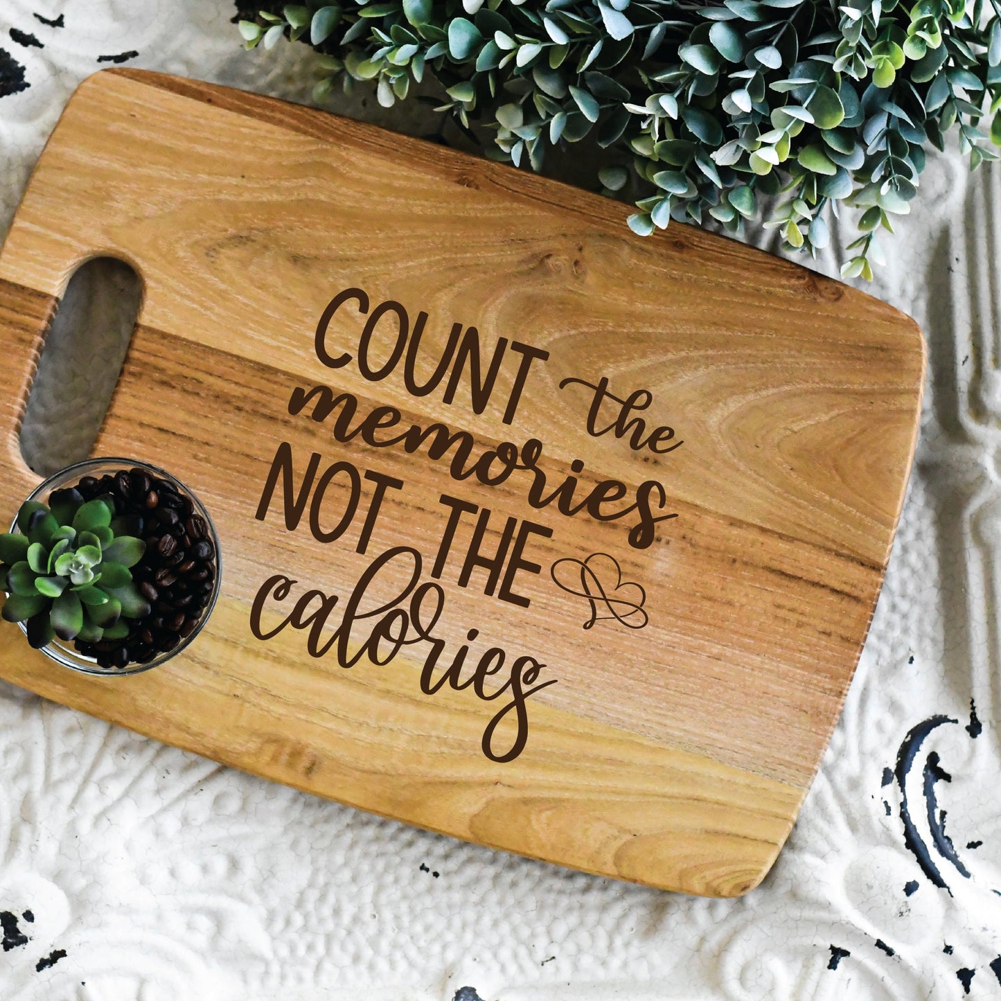Count The Memories Not The Calories SVG