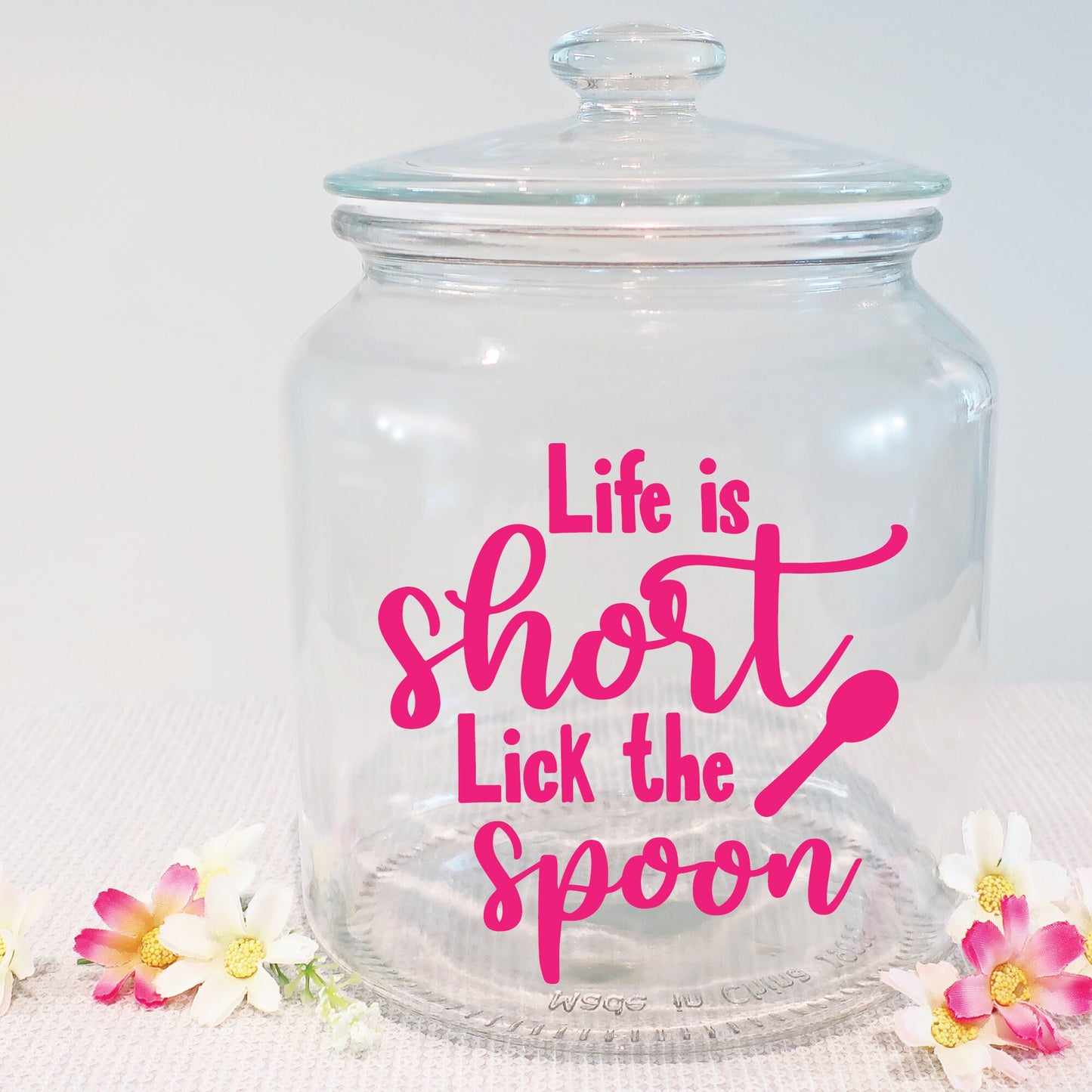 Life Is Short Lick The Spoon SVG