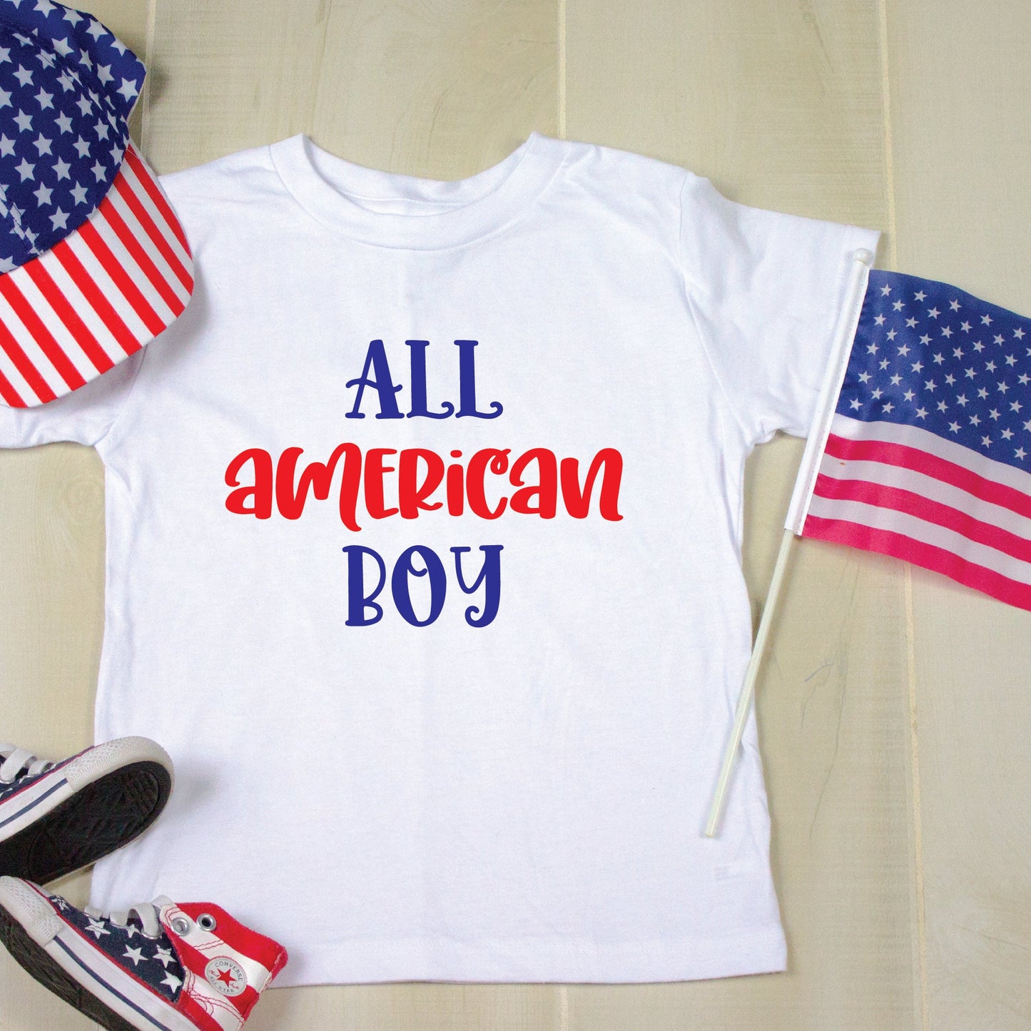 All American Boy SVG