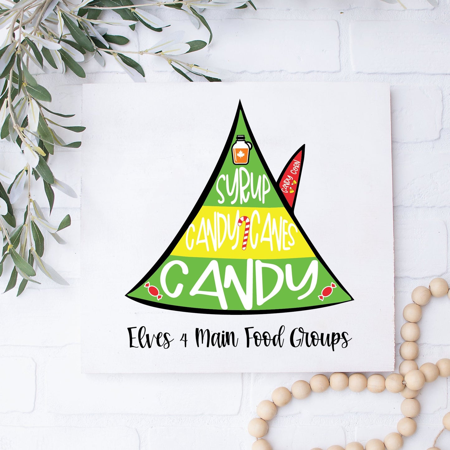 Elves 4 Main Food Groups SVG