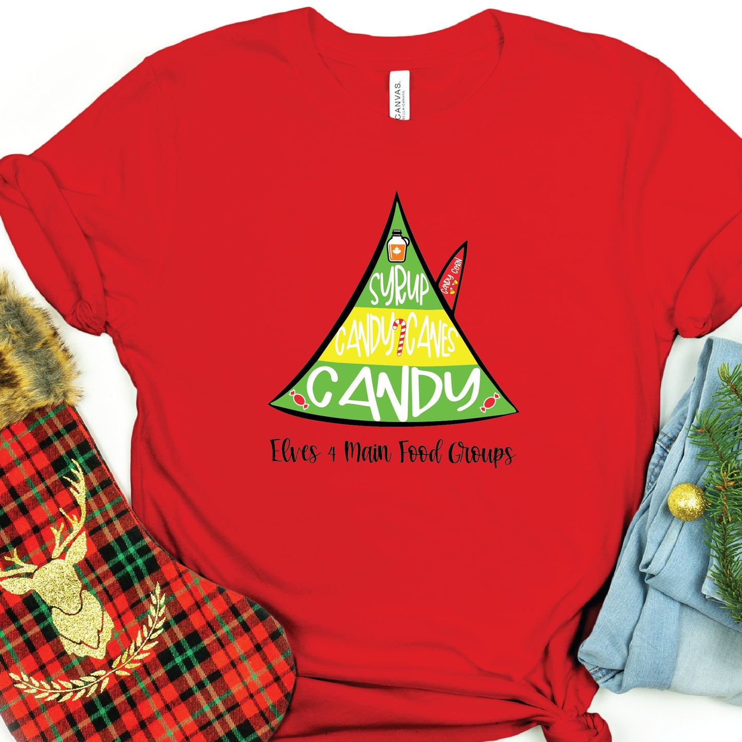 Elves 4 Main Food Groups SVG