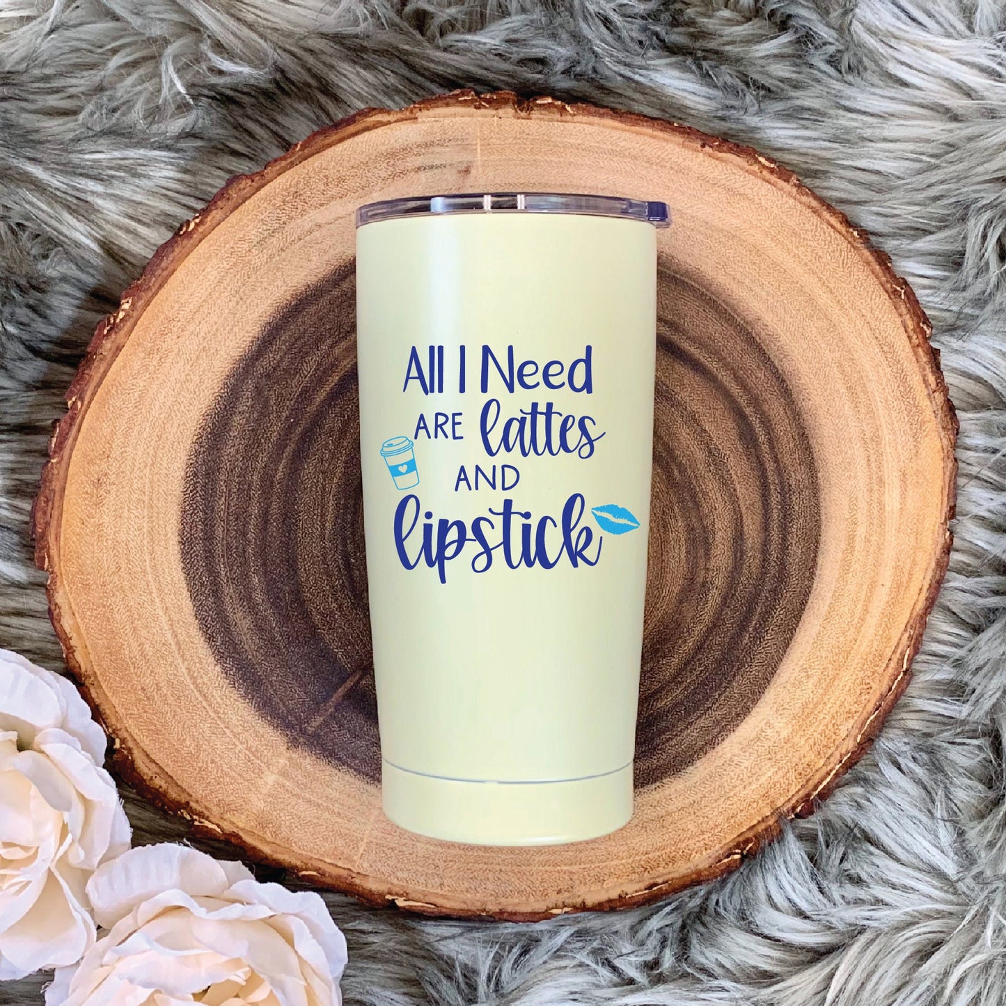 All I Need Is Lattes And Lipstick SVG