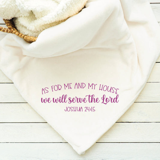 As For Me & My House We Will Serve The Lord SVG