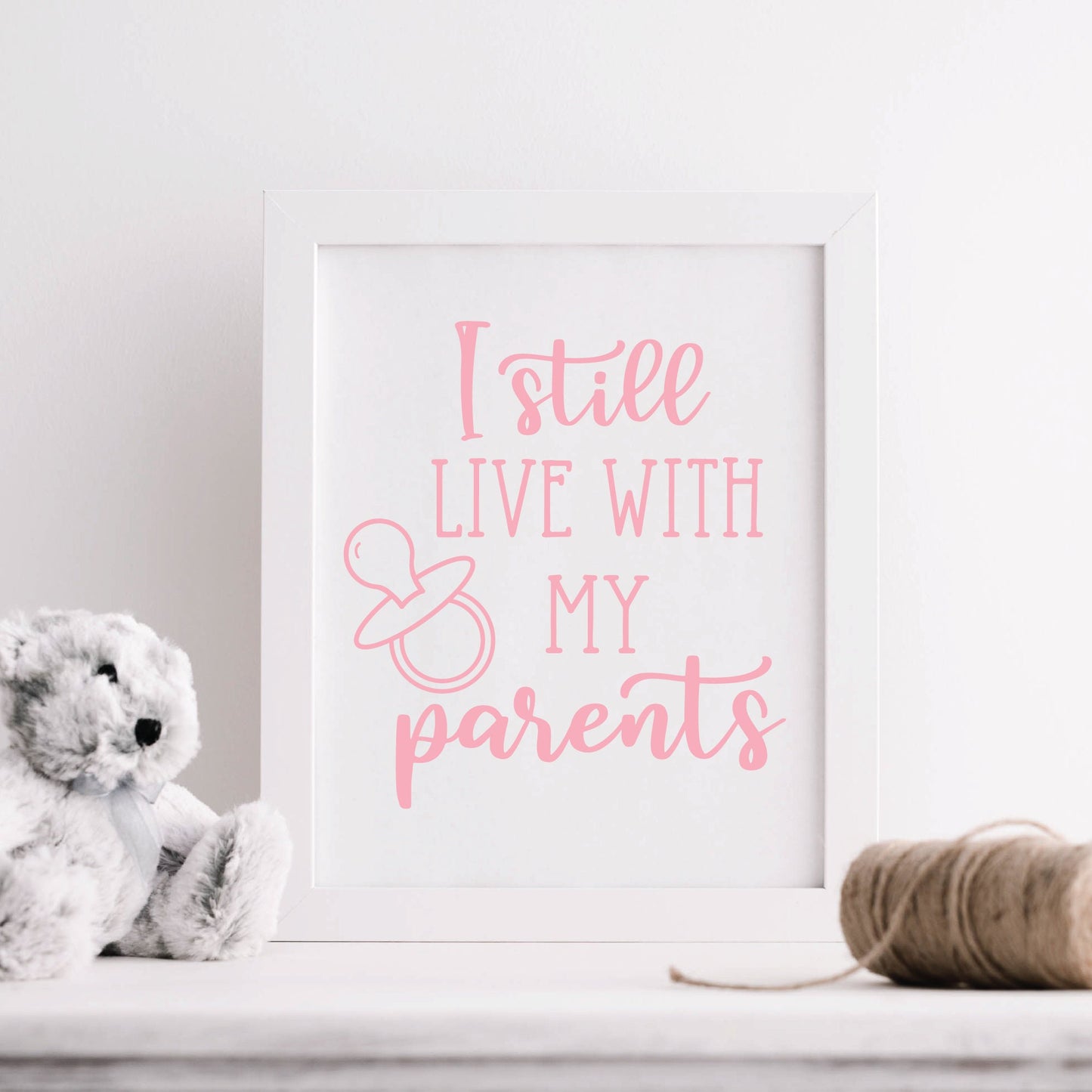 I Still Live With My Parents SVG
